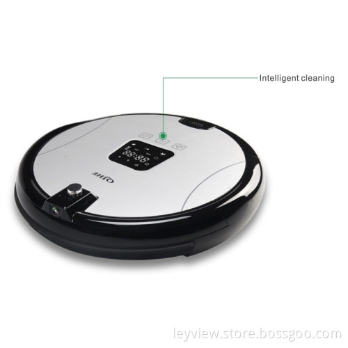 Shenzhen China 2016 robot vacuum cleaner voice prompt robot low noise automatic robotic vacuum cleaner